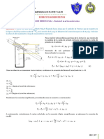 Ejercicio Extra - Ec. Bernoulli Tues y Wedn