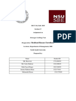 MGT 314, Fall-2019 Section:17 Assignment On: Meshbaul Hassan Chowdhury