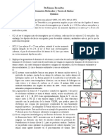 Gometria Molecular y Teoria de Enlaces, Problemas Resueltos