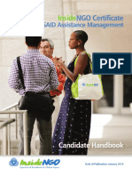 Inside: Candidate Handbook