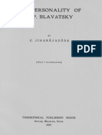 The Personality of H. P. Blavatsky: C. Jinarajadasa