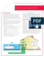 Nfpa 54, National Fuel Gas Code: Fact Sheet