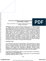 Analysis and Design of EPS-Geofoam Embankments For Seismic Loading