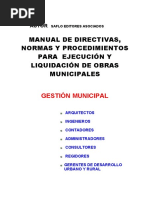 Manual de Liquidacion de Obras Publicas