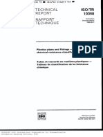 Chemical Resistance Table Iso TR 10358