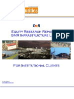 GMR Infrastructure Limited - Equity Research Report