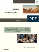 Aula 2 - Antropologia Da Alimentação