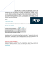 Executive Summary: Large Domestic Market