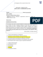 Guía Comprensión Argumentativa Pauta