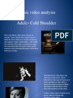 Adele Music Video Analysis