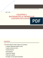 Chap 2 Mathematical Model of Continuous Systems