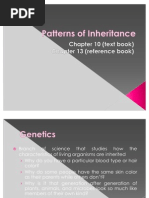 Patterns of Inheritance