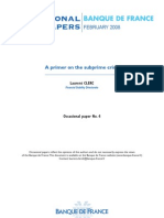 Occasional Papers: Banque de France