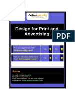 Designing For Print and Advertising - CPINTL