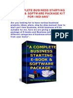 A Complete Business Starting Ebook & Software Package Kit For Indians