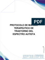 Protocolo de Manejo Autismo