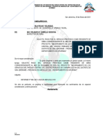 Carta #01 Pago de Residente de Obra