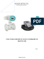 DataSheet Medidor Eletromagnetico Mafetech Ind.