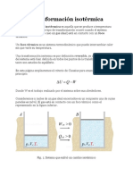 Transformación Isoterma