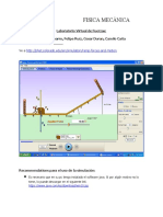 Laboratorio Virtual de Fuerza Friccion 3