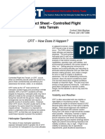 Training Fact Sheet - Controlled Flight Into Terrain: CFIT - How Does It Happen?