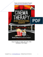 Cinema Therapy: An Idea For Recreational Therapists