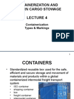 Containerization and Modern Cargo Stowage