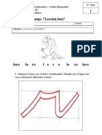 Guia Lenguaje Leccion Loro y Nido