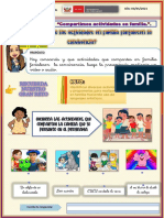 DIA 1 P.S Cómo Las Actividades en Familia Fortalecen La Convivencia