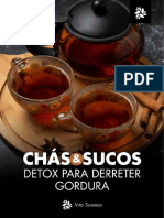 Livro Digital - Chás e Sucos Detox para Derreter Gordura