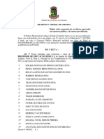 DECRETO 506 2021 NOMEIA e CONVOCA PROFESSOR DE EDUCACAO BASICA I PEB I 1