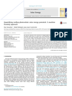 Quantifying Rooftop Photovoltaic Solar Energy Potential - A Machine Leaning Approach (Assouline - 2017)