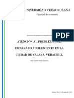 Atención Al Problema Del Embarazo Adolescente en Xalapa, Veracruz