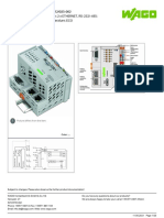 Data Sheet - Item Number: 750-8212/025-002 Controller PFC200 2nd Generation 2 X ETHERNET, RS-232/-485 Telecontrol Technology Ext. Temperature ECO