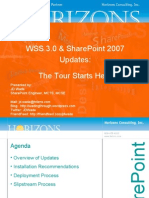 Wss 3.0 & Sharepoint 2007 Updates: The Tour Starts Here