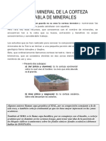 Composición Mineral de La Corteza Terrestre - Sial y Sima