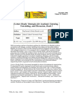 Lecture Ready: Strategies For Academic Listening, Note-Taking, and Discussion, Book 2