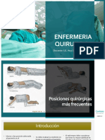 Posiciones Quirúrgicas Más Frecuentes