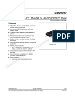 Obsolete Product(s) - Obsolete Product(s) : 3.3 V, 1 Mbit (128 KB X 8) ZEROPOWER Sram