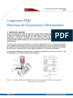 Sistema de Ecuaciones Diferenciales