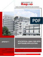 Module - APSTAT - 1st GRADING