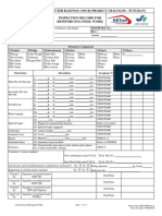 02 CMP-RSW Reinforcing Steel Work Inspection Checklist T&D Rev0