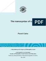 Caha 2009 The Nanosyntax of Case