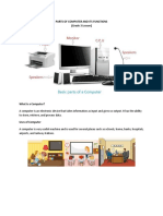 Parts of Computer and Its Functions