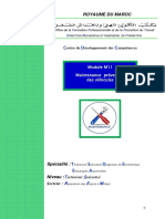 M11 Maintenance Préventive Des Véhicules