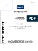 KCL Test Report - ASTM E84 - 48kg - 25mm - Unlocked