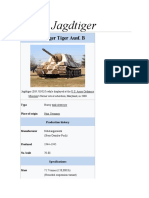 Jagdtiger: Panzerjäger Tiger Ausf. B