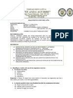 Prueba de Diagnostico 10mo 2021