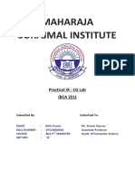 Maharaja Surajmal Institute: Practical IX - CG Lab (BCA 351)