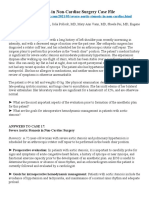 Severe Aortic Stenosis in Non-Cardiac Surgery Case File